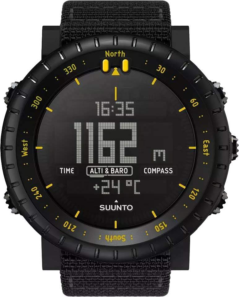Suunto SS050276000 Core Black Yellow TX