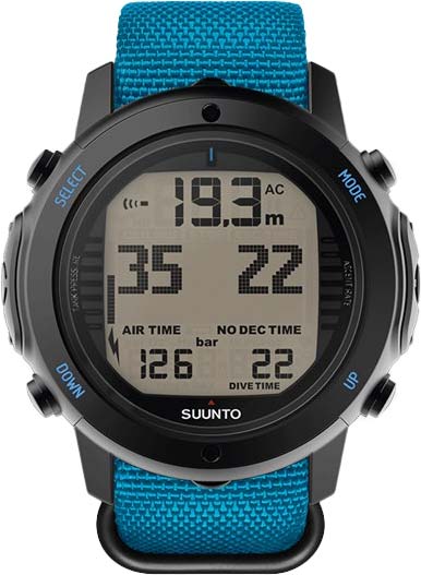 Suunto SS022910000 D6i NOVO INSTRUCTOR BLUE ZULU